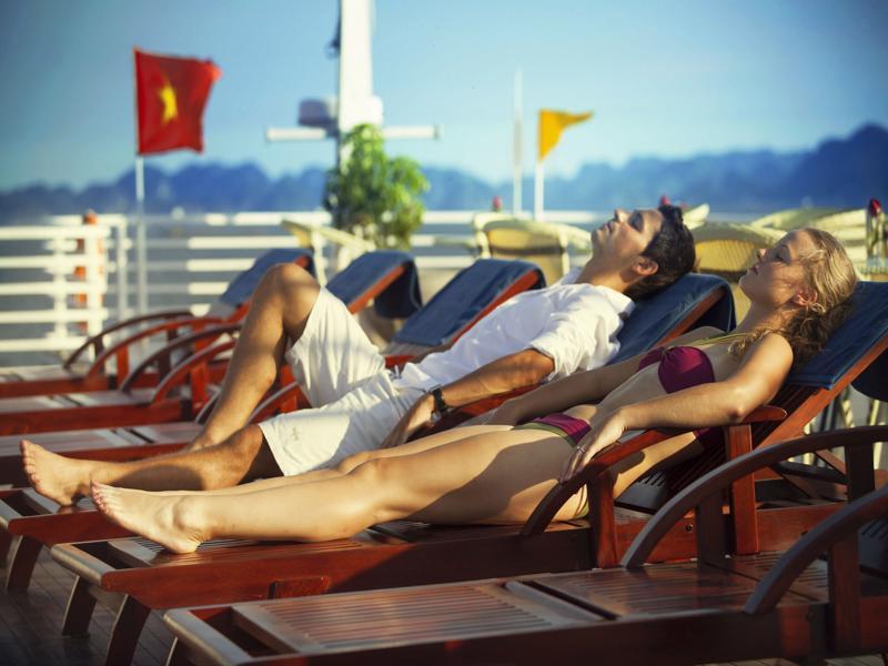 Huong Hai Sealife Cruise Ха Лонг Екстериор снимка